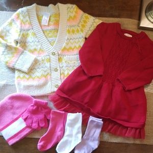 Baby Girl Sweater Bundle